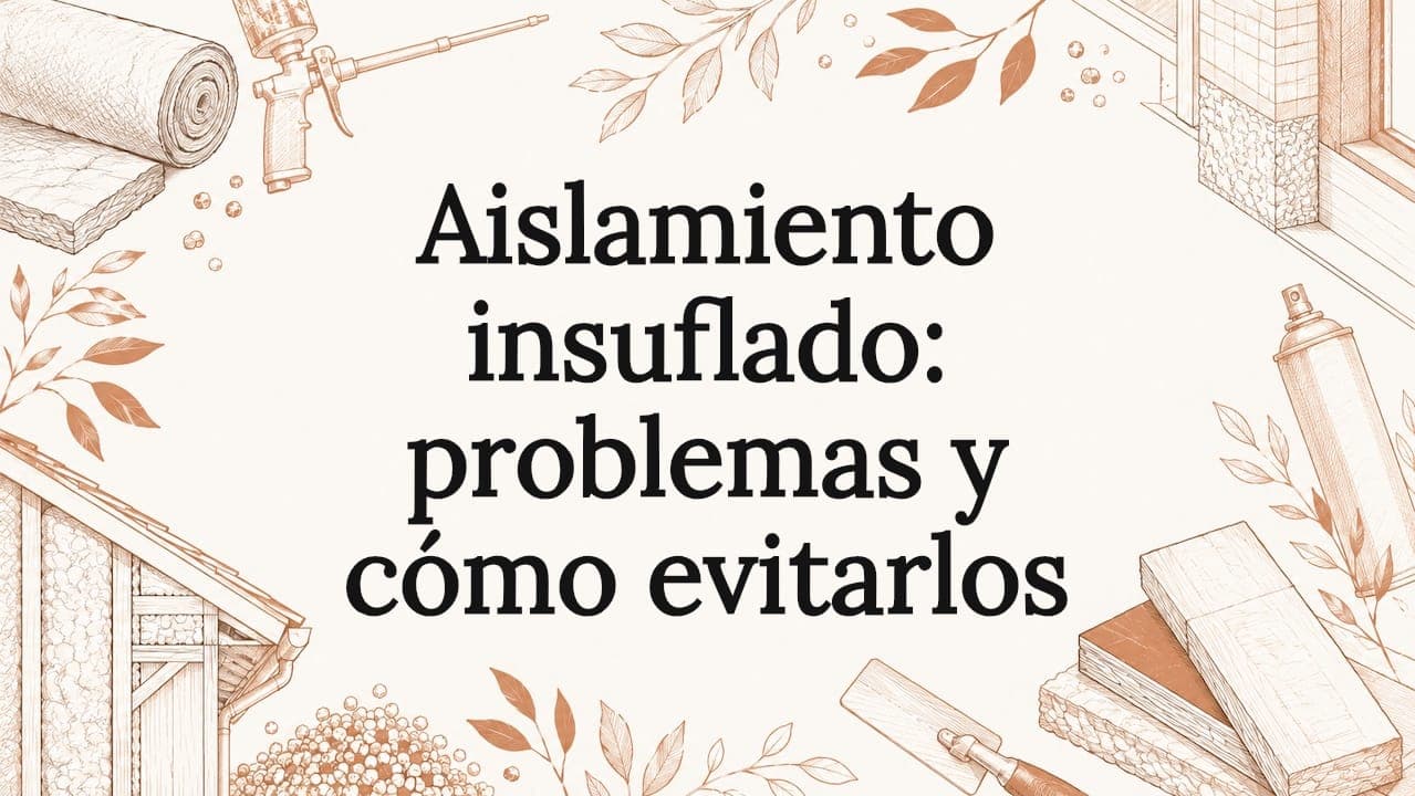 Aislamiento insuflado: problemas y cómo evitarlos